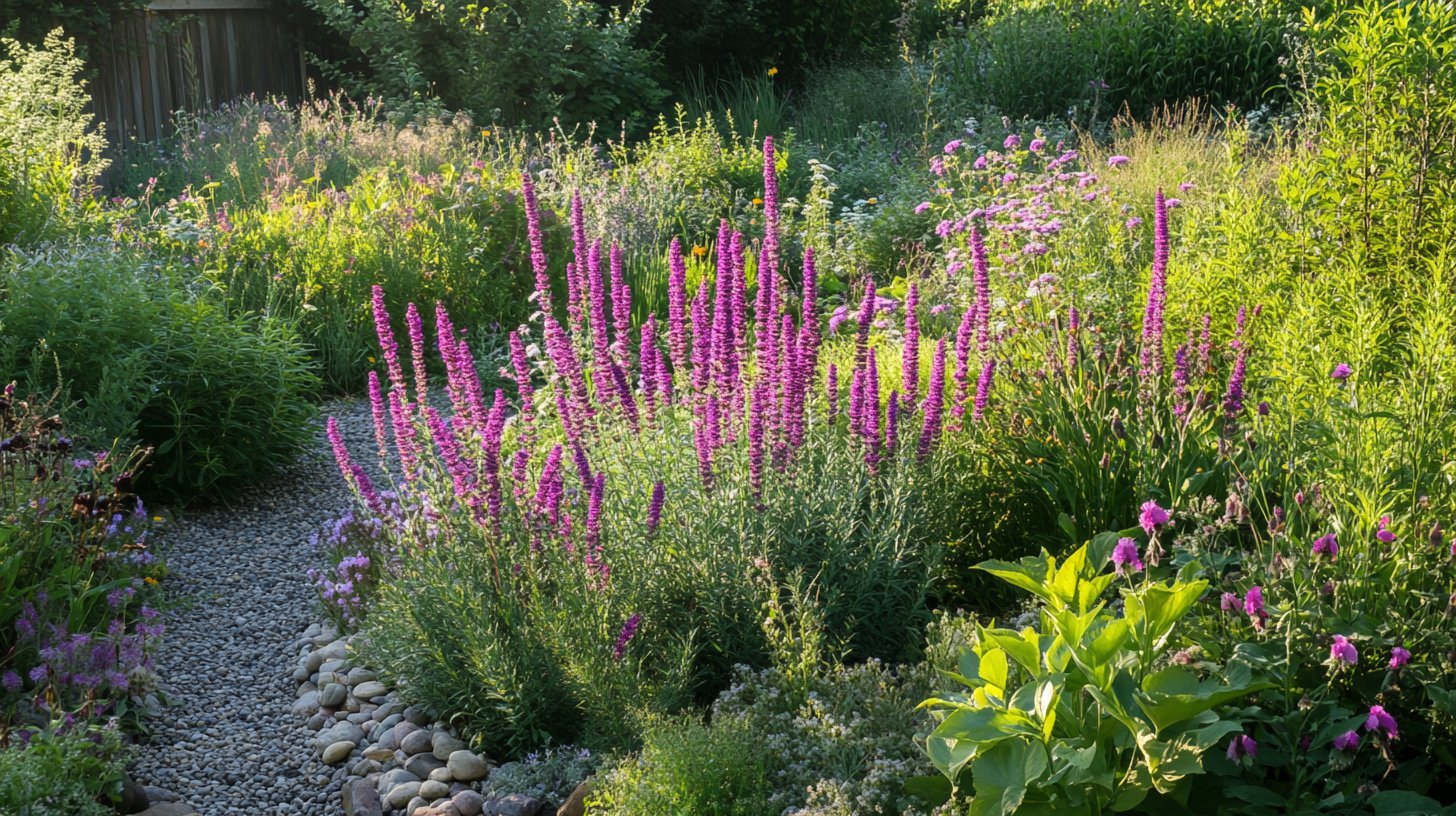 Polderklei tuin met kattenstaart