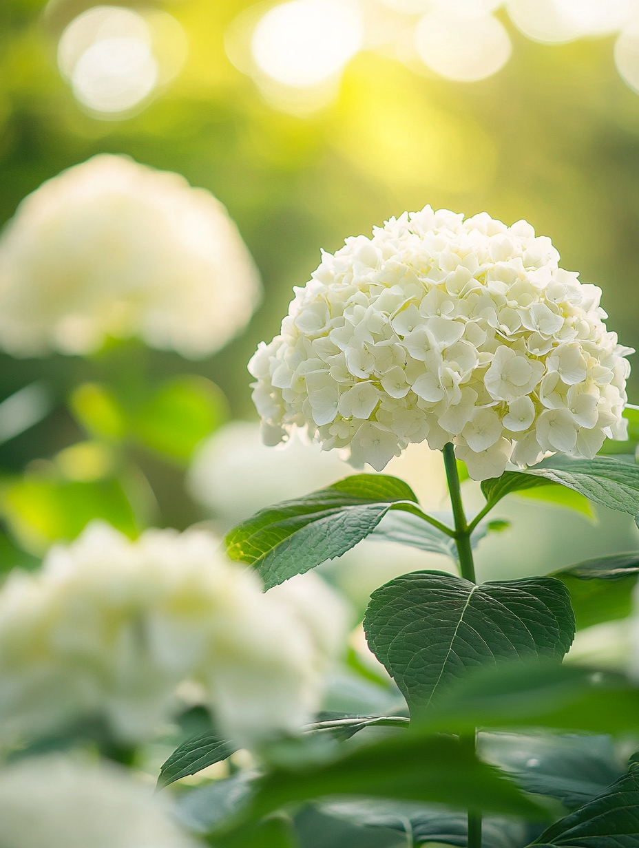 Annabelle-hortensia (Hydrangea arborescens)
