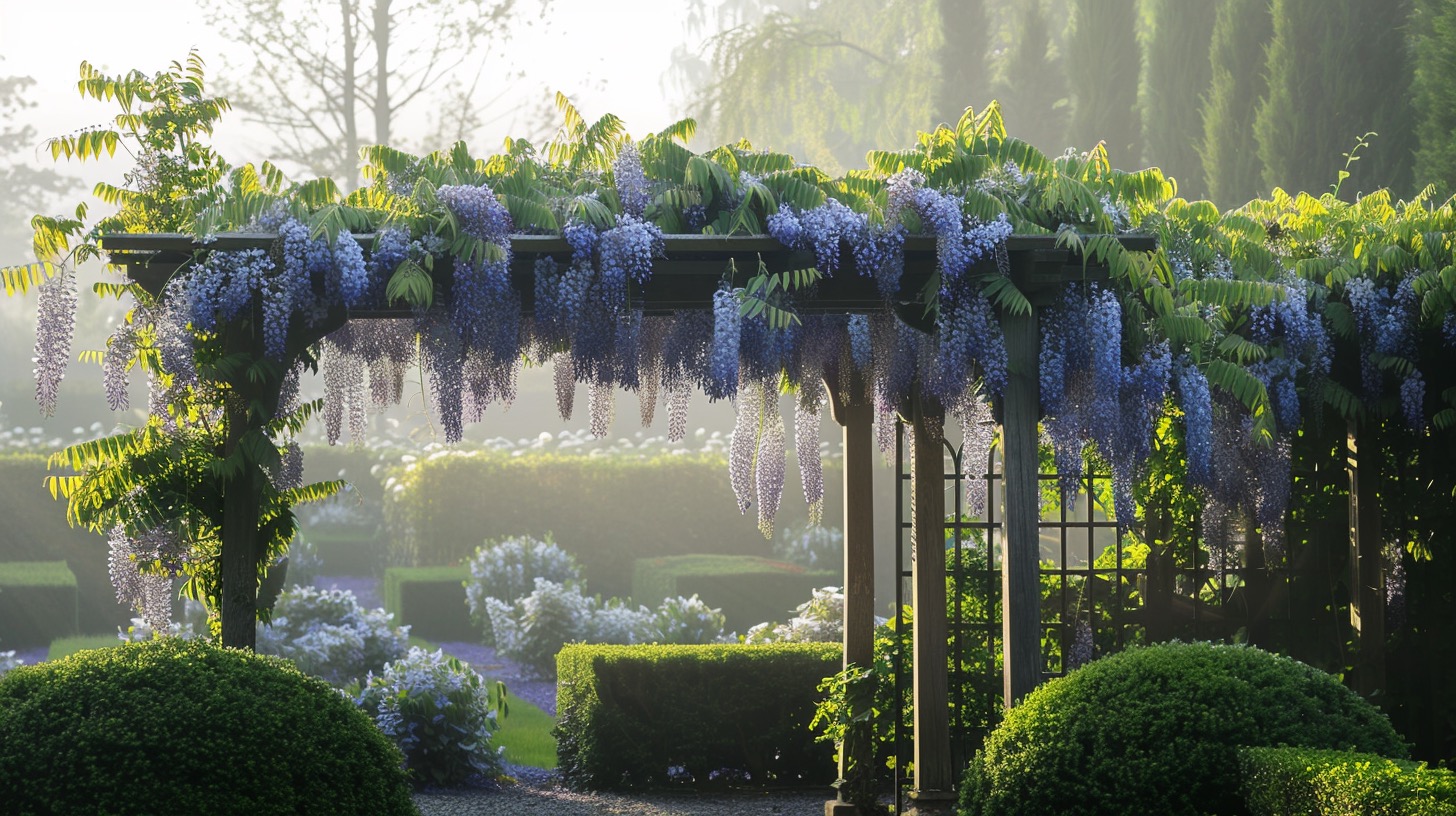 Blauwe regen (Wisteria)